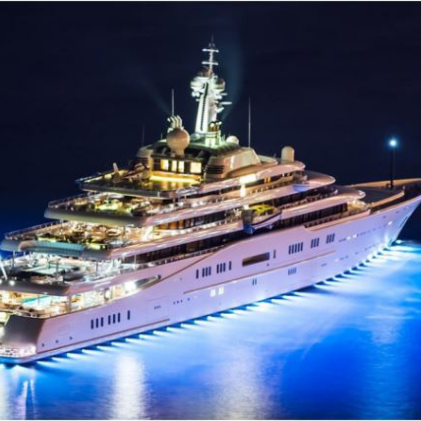 TOP 10 most luxurious mega yachts in the world